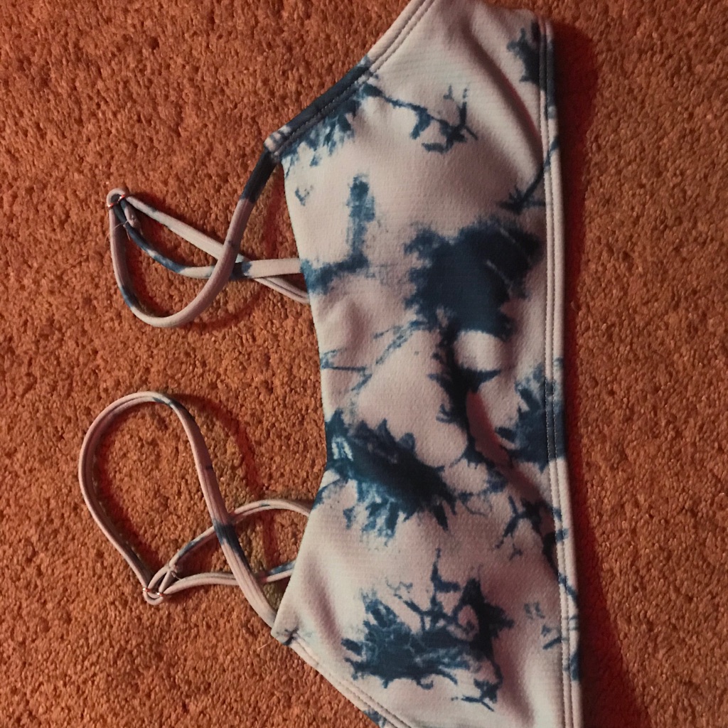 Tie Dye Bathing Suit Top Bikini